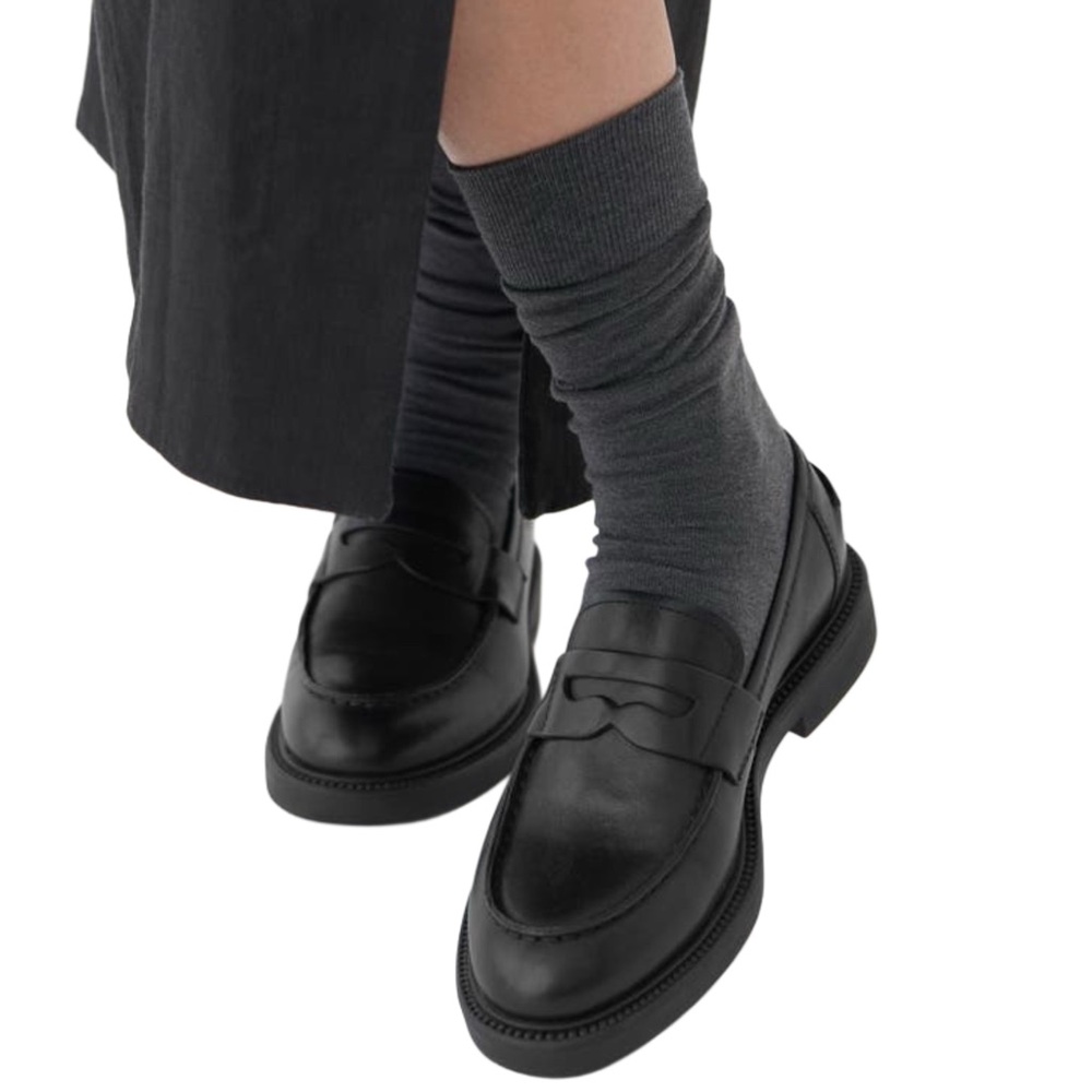 Vagabond Black Loafers